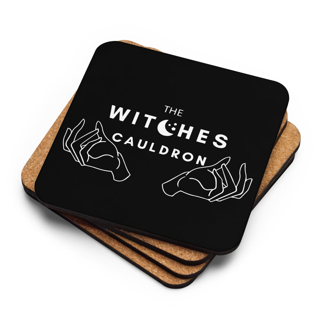 The Witches Cauldron Cork-back Coaster